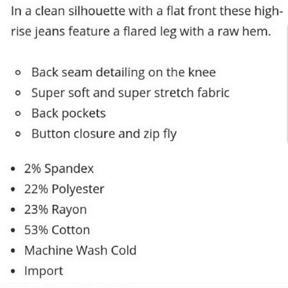 Free People High-Rise Flare Jeans - Picture 5 of 5